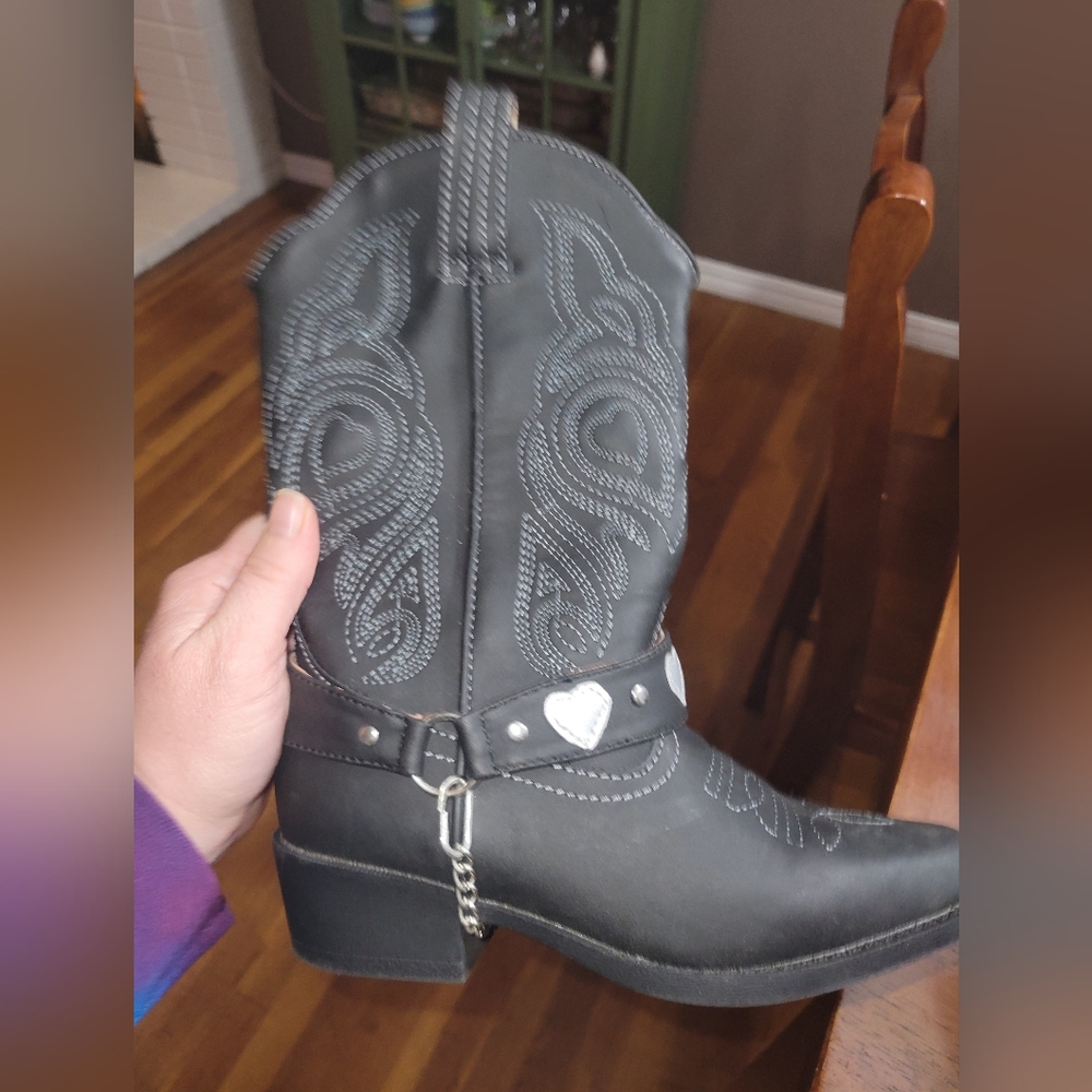 Girls Size 1 Roper Boot - Picture 2 of 3